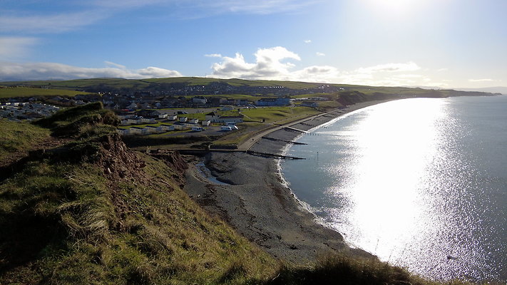 St Bees - cliffs